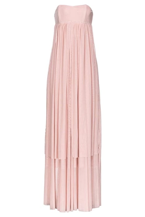 ANTROPOLOGO ABITO TULLE FLUIDO PEACH BEIGE 1