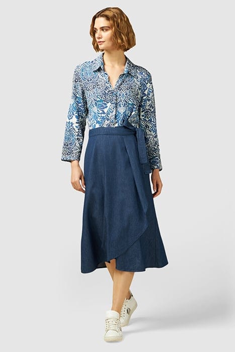 MATCHING DRESS BLU NAVY 1