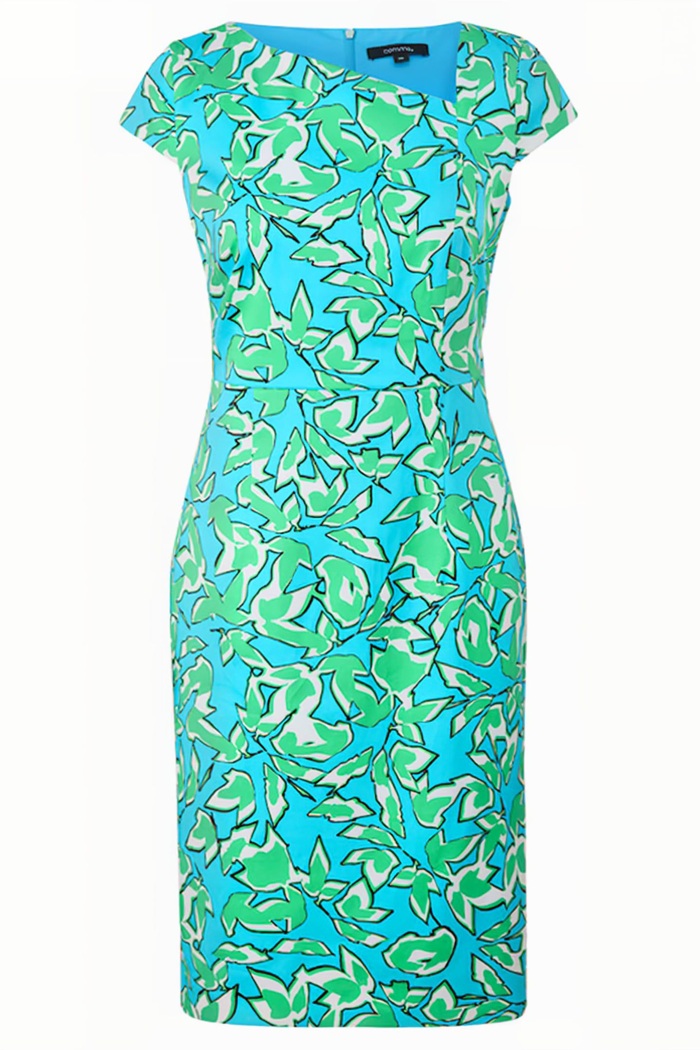 COMMA DRESSES BLUE GREEN 3