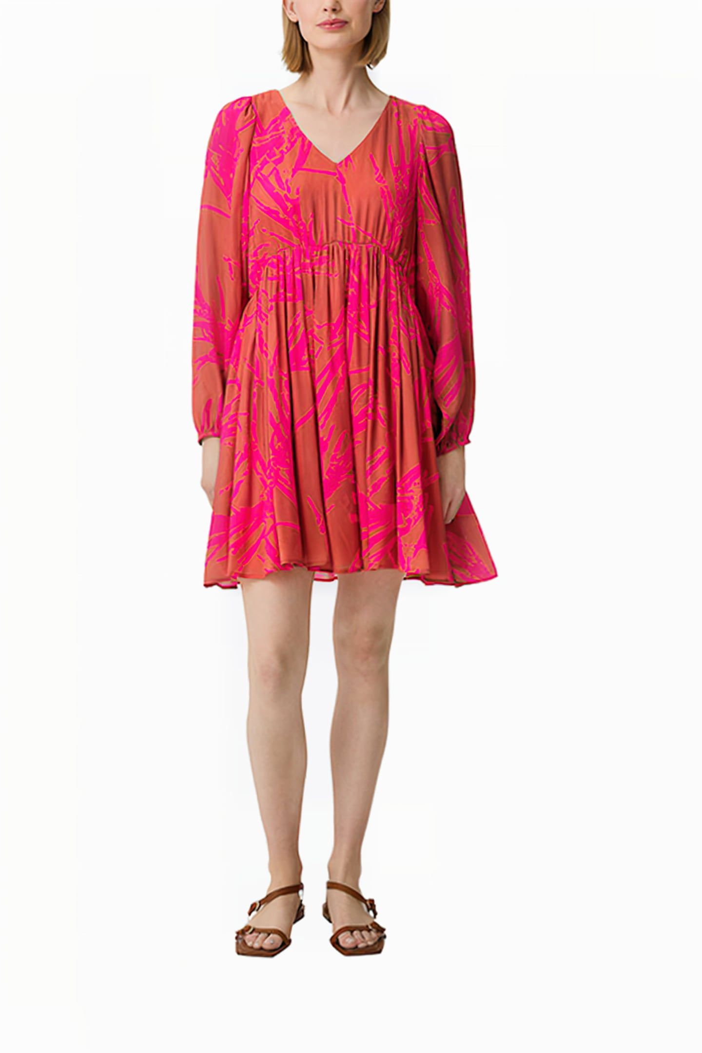 COMMA DRESSES ORANGE 1