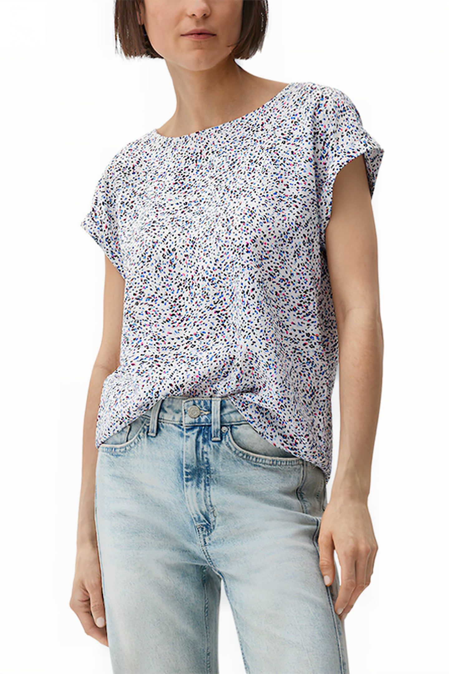 S.OLIVER BLOUSES WHITE 1