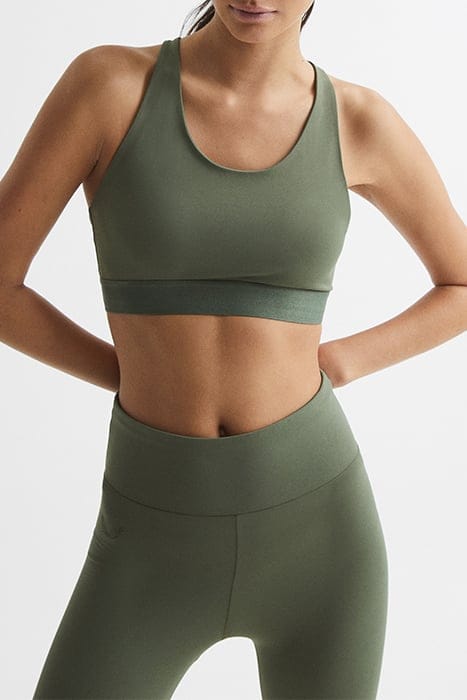 THEIA PERFORMANCE SPORTS BRA — GREEN 1