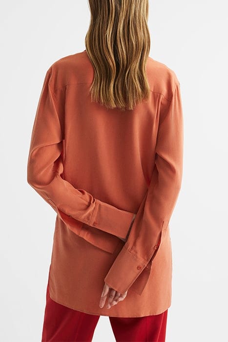 EDEN-MATTE BLOUSES — ORANGE 2