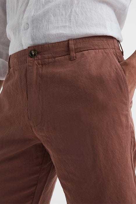 EZRA CASUAL SHORTS RUST — 5