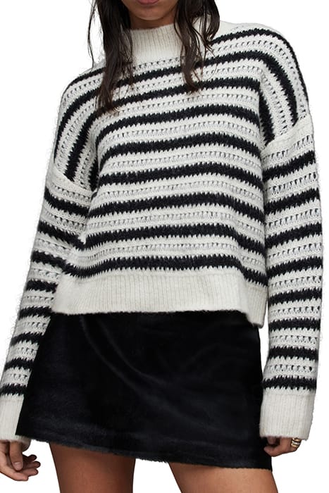 DUKE JUMPER CHALK WHITE/BLACK 1