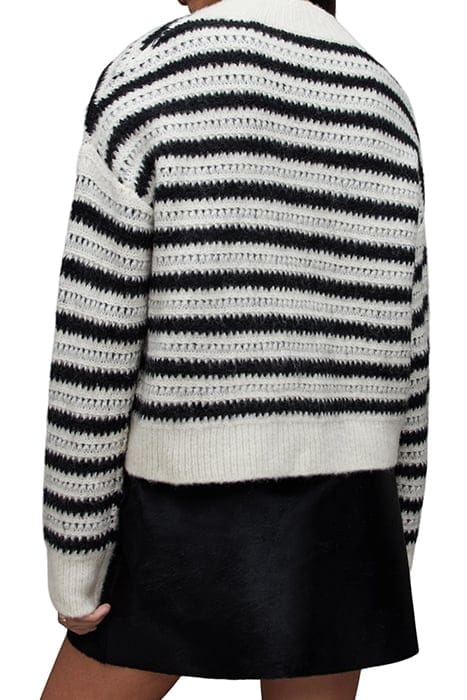 DUKE JUMPER CHALK WHITE/BLACK 2