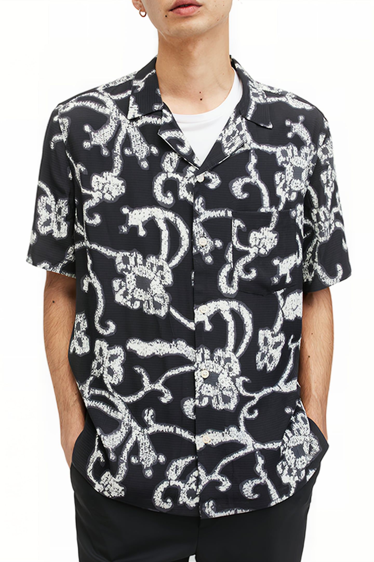 WEBS SS SHIRT JET BLACK 1