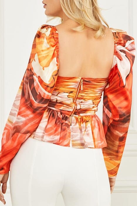 MARCIANO BY GUESS SPEAKEASY TOP DREAMER PRINT 2