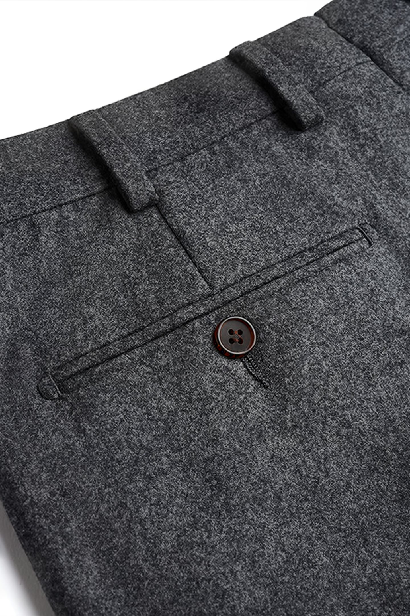 TROUSERS-MID GREY MID GREY 6