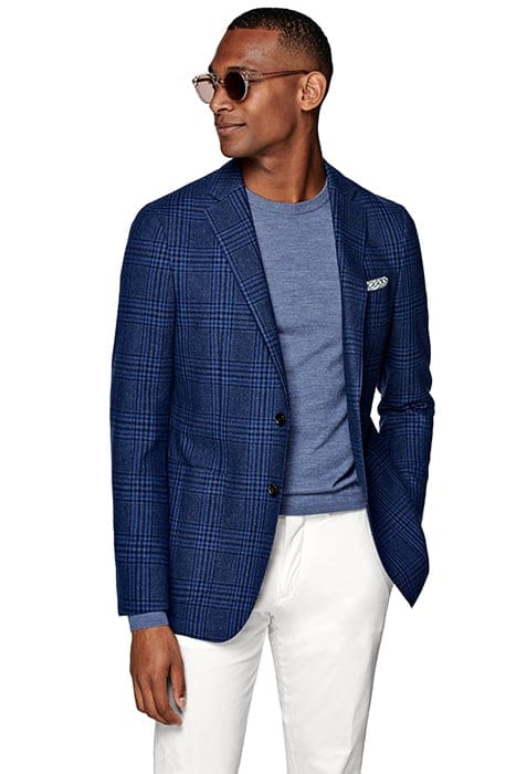 JACKET-NAVY-CHECK NAVY 1