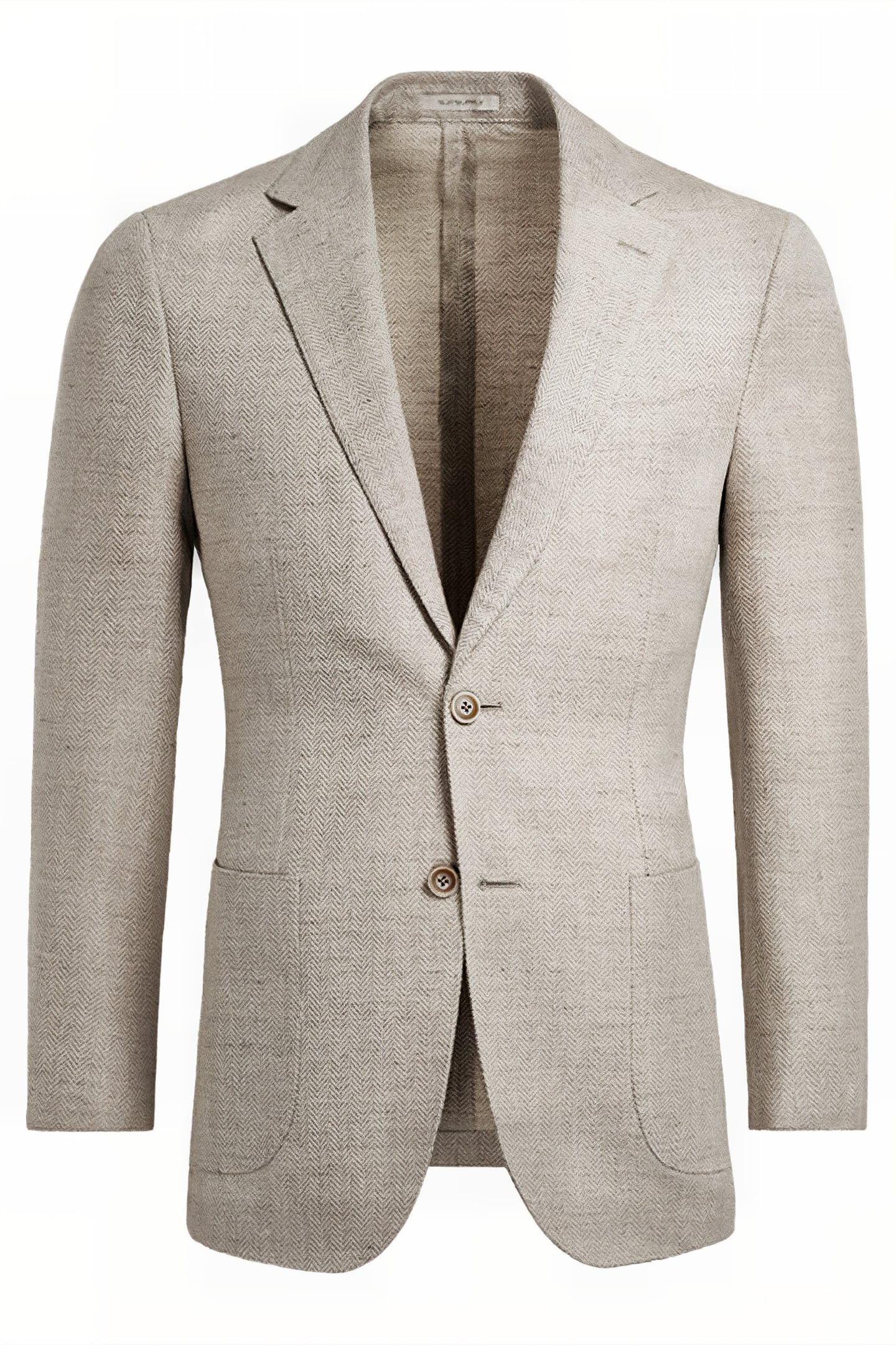 JACKET-L.BROWN-HERRINGBONE LIGHT BROWN 4