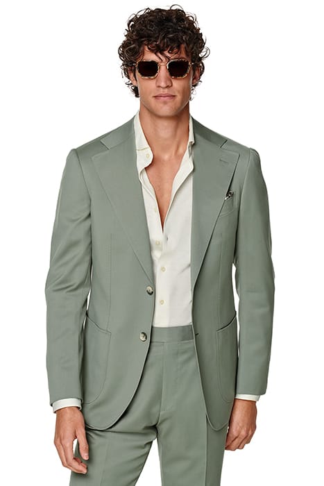 SUIT-MID-GREEN LIGHT GREEN 4