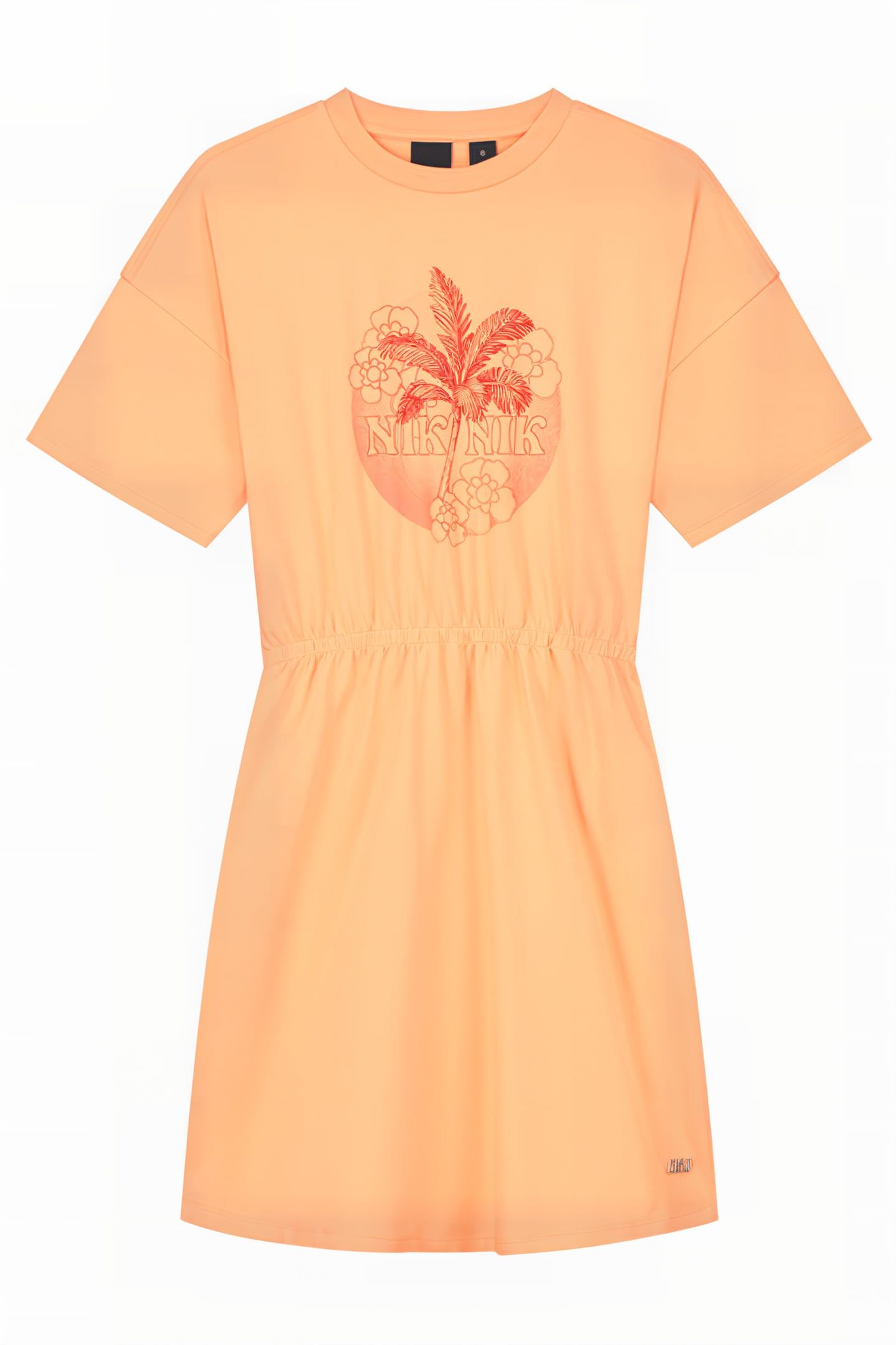 PALM DRESS SUNSET ORANGE 1
