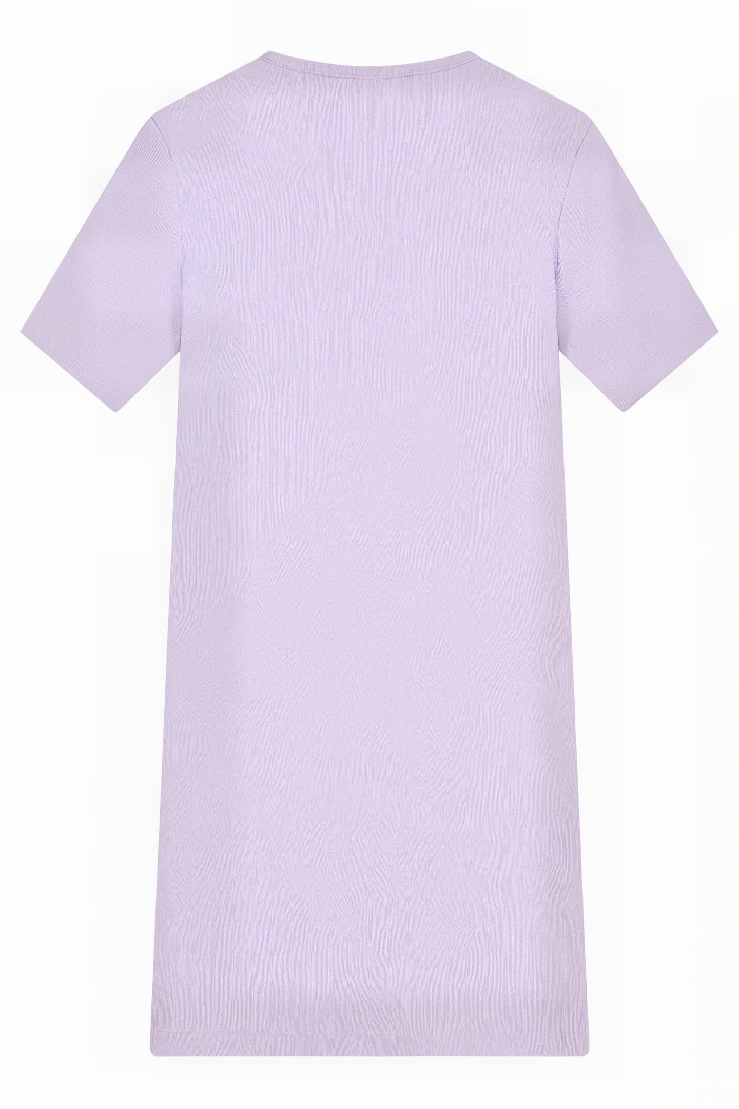 NN CUTOUT RIB DRESS FRESH LILAC 2