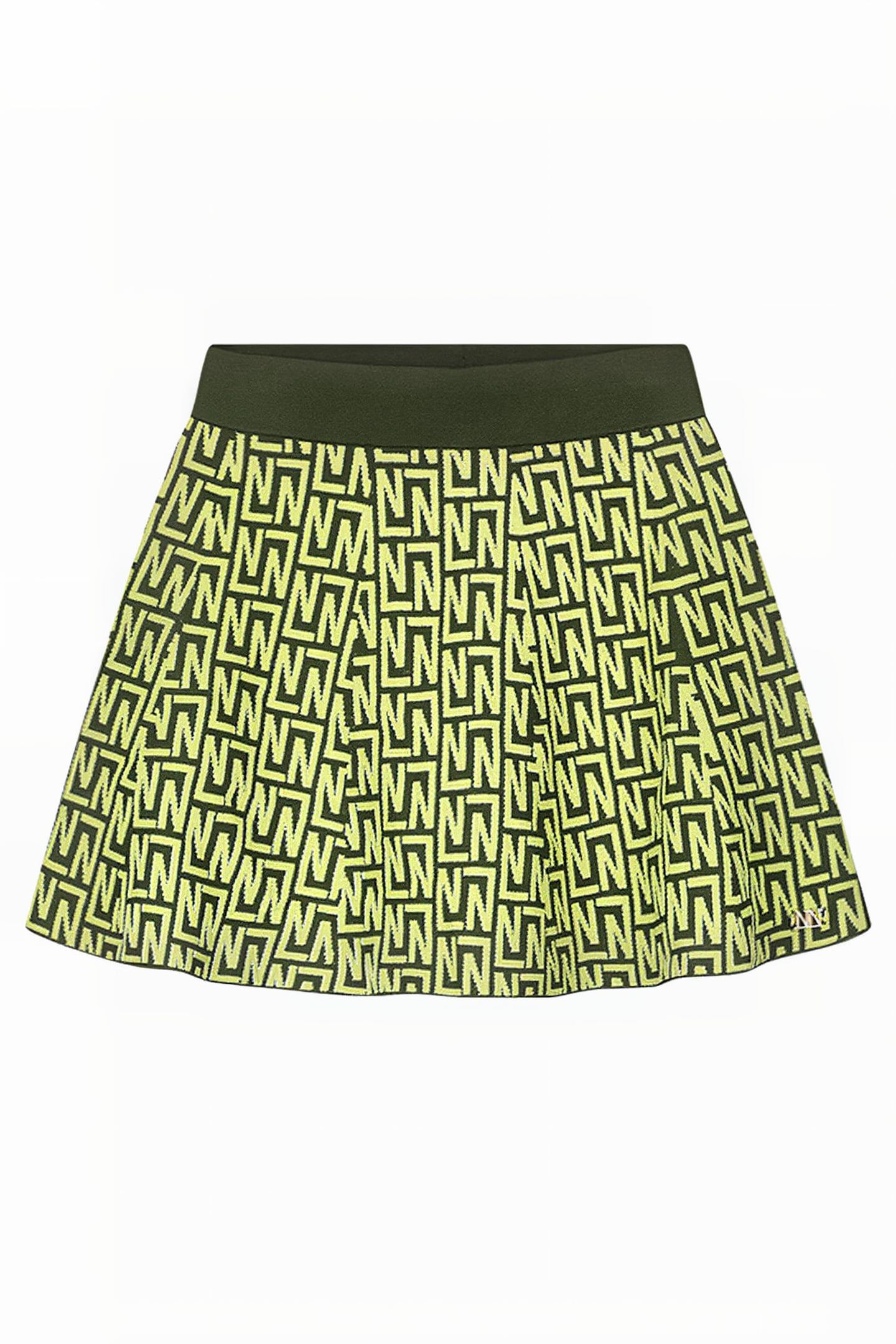 INDIE SKIRT DARK GREEN/BRIGHT GREEN 1