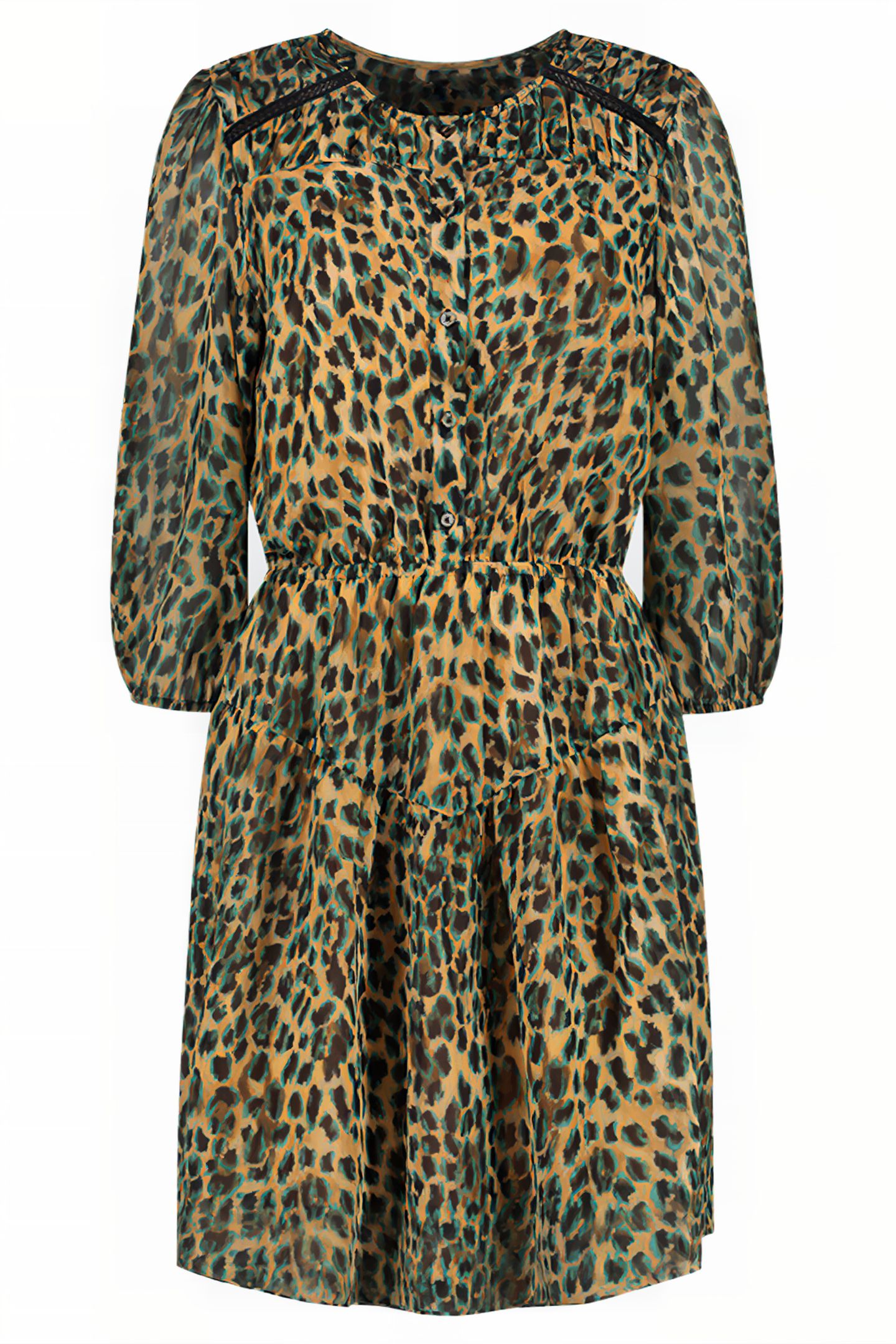 ROSSY SHORT DRESS LEOPARD 1