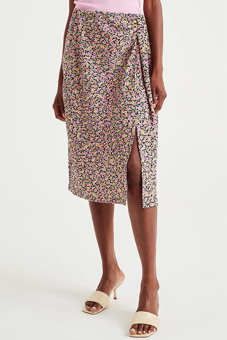 SKIRT MEDIUM LENGTH MULTI-COLOURED 1