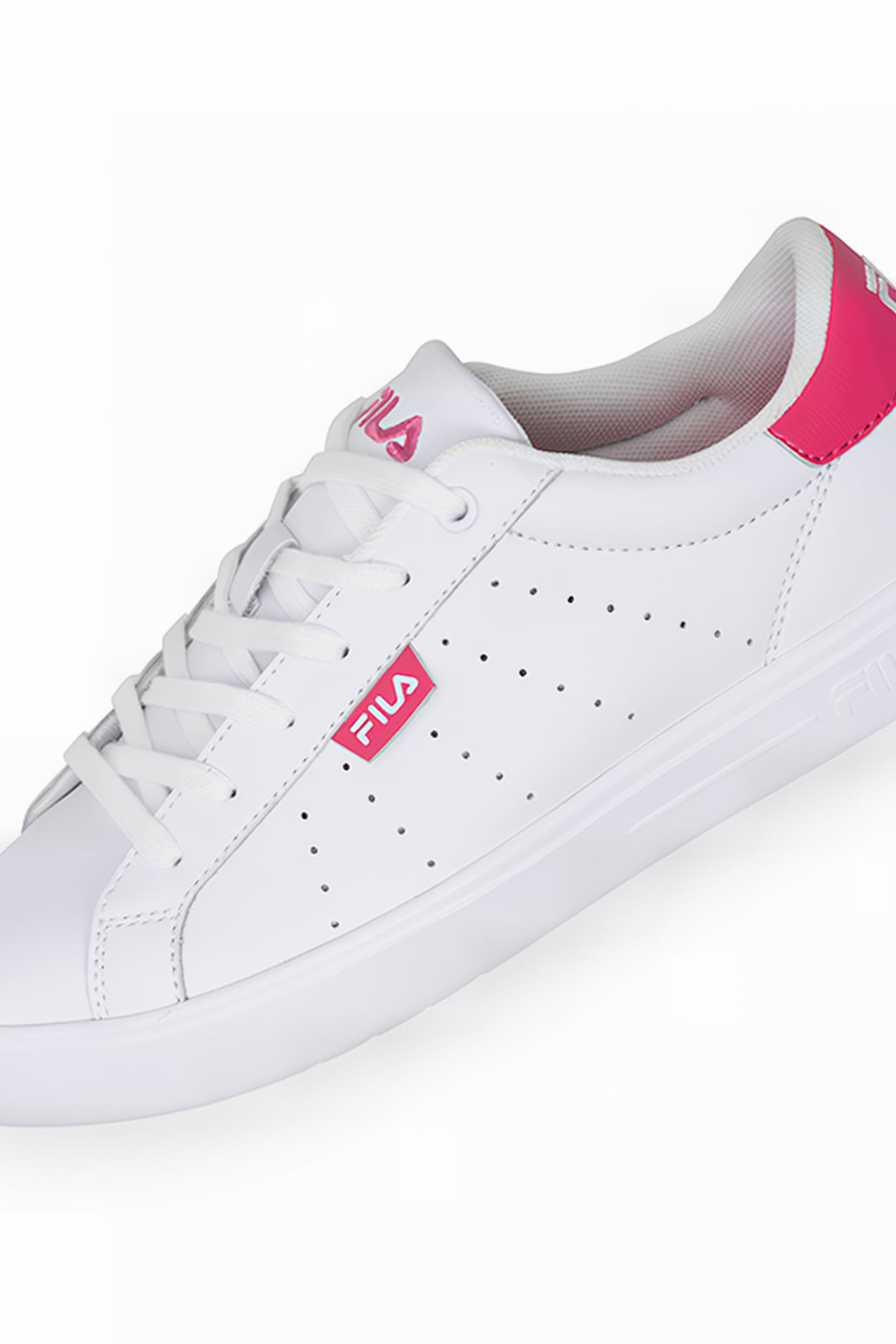 FILA LUSSO CB WMN WHITE-CAMELLIA ROSE 6