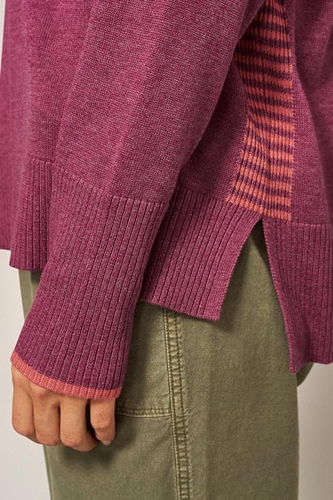 OLIVE JUMPER BRIGHT PINK 4