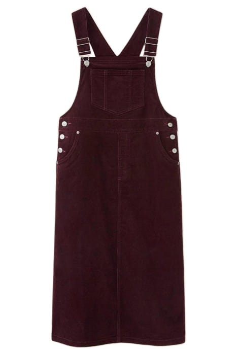 EMMIE CORD MIDI PINNY DARK PLUM 3