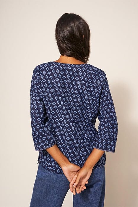RAE COTTON TOP NAVY 2