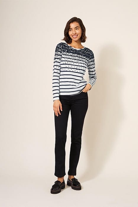 ROXY SEQUIN TOP IVORY 1