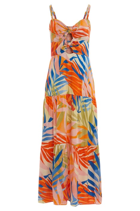 MARCIANO BY GUESS SL TROPIC DRESS HAVANA PRINT 3
