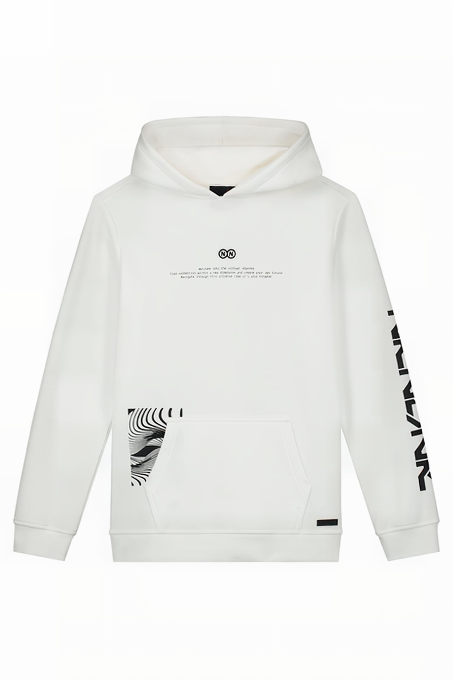 DIMENSION HOODIE OFF WHITE 1