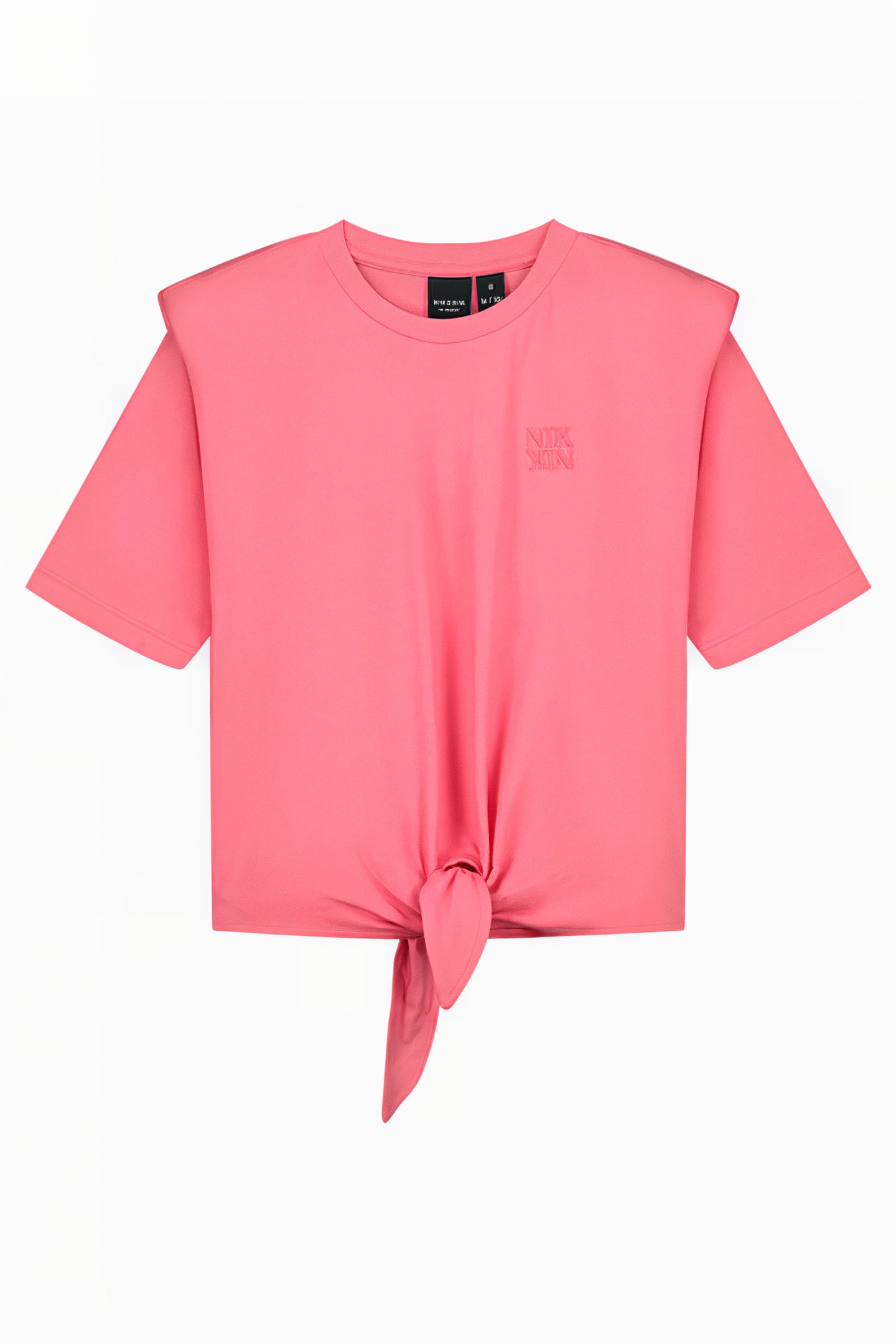 PADDED SHOULDER T-SHIRT DESERT ROSE 1