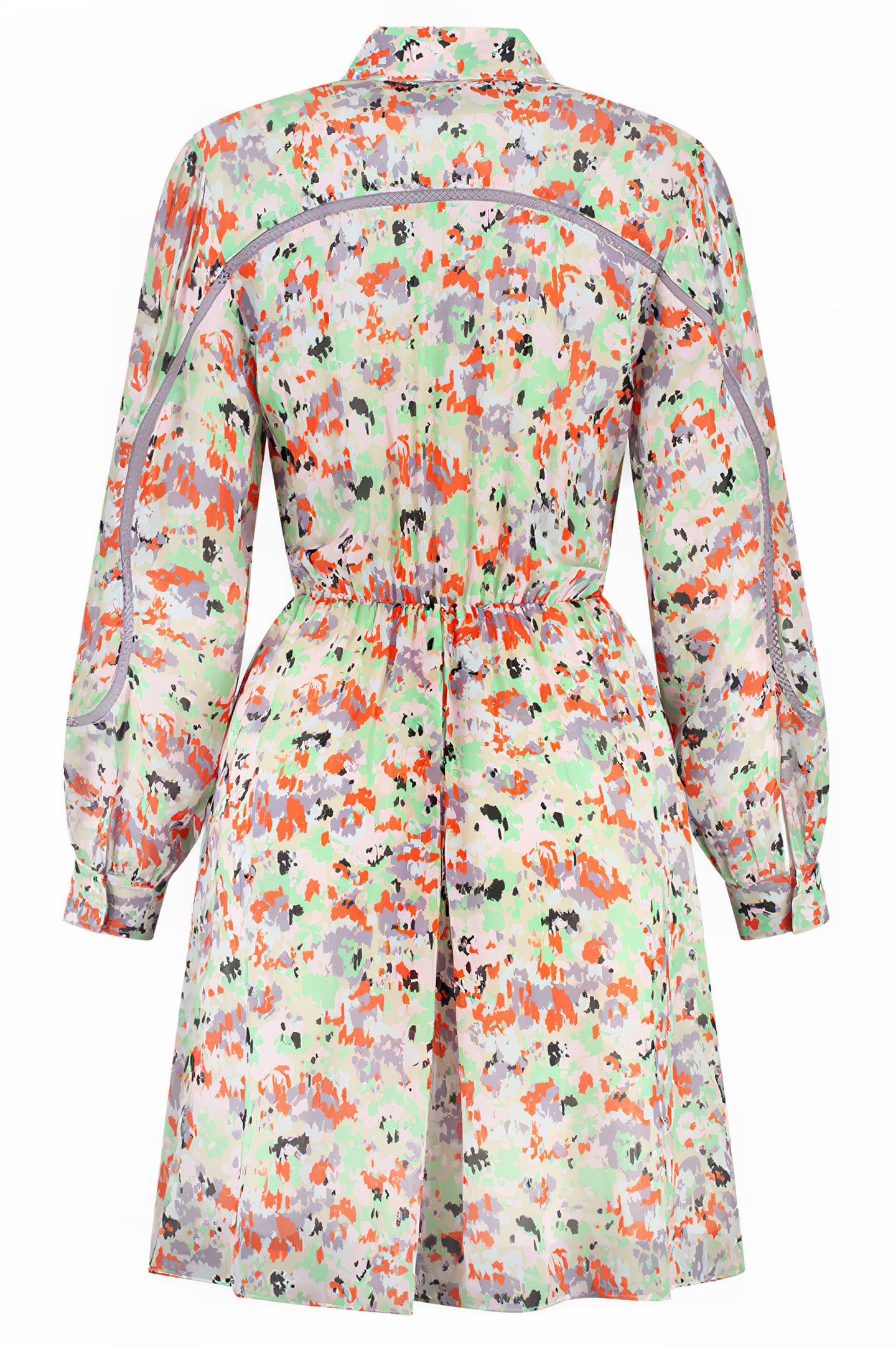 ROMA SHORT DRESS FLOWERFIELD PINK 2