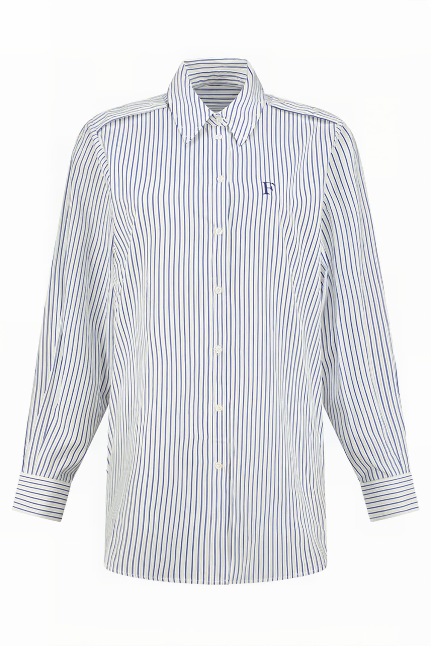 SUS SHIRT BLUE PINSTRIPE 1