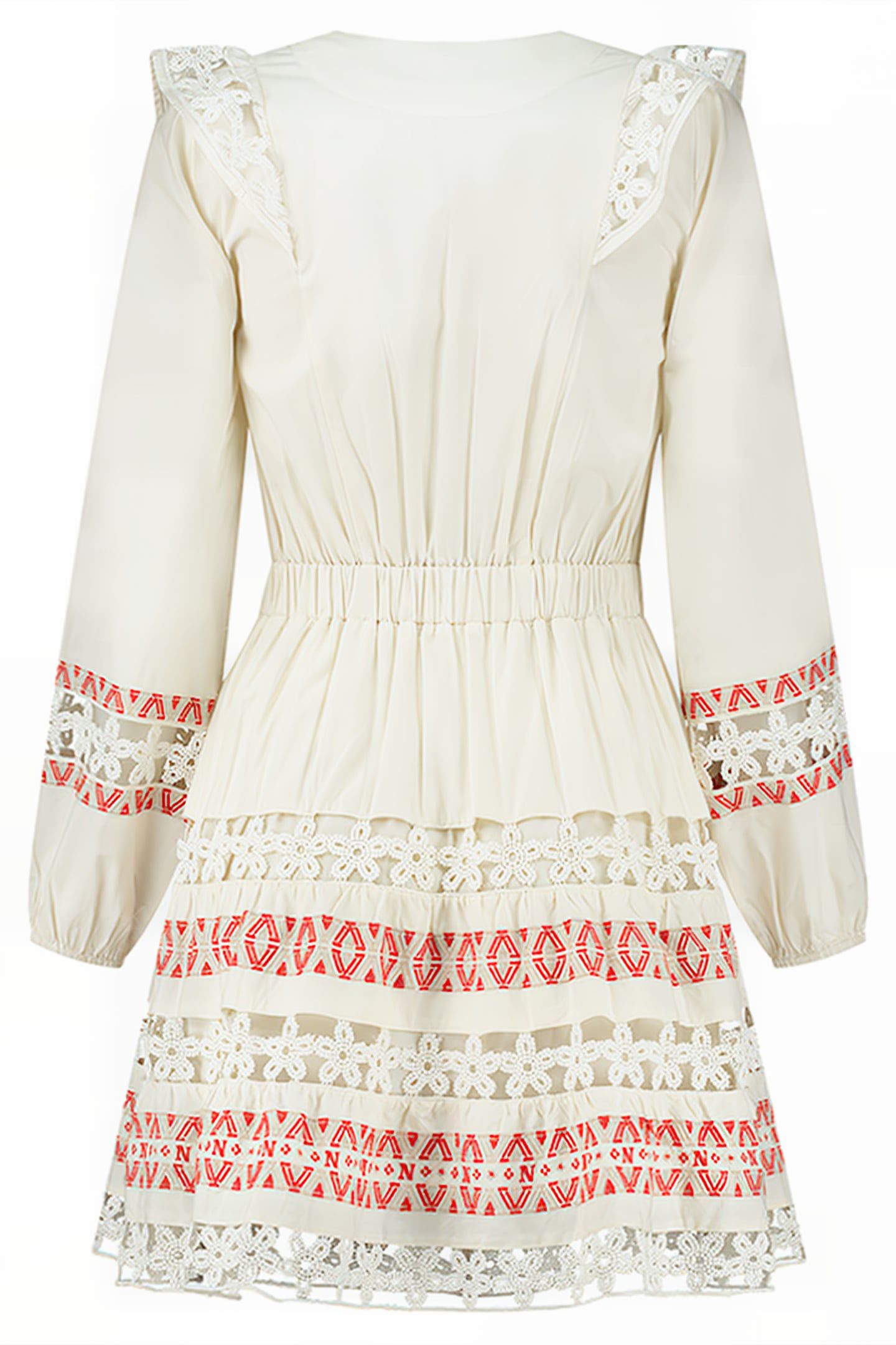 RIANNA DRESS CREAM 2