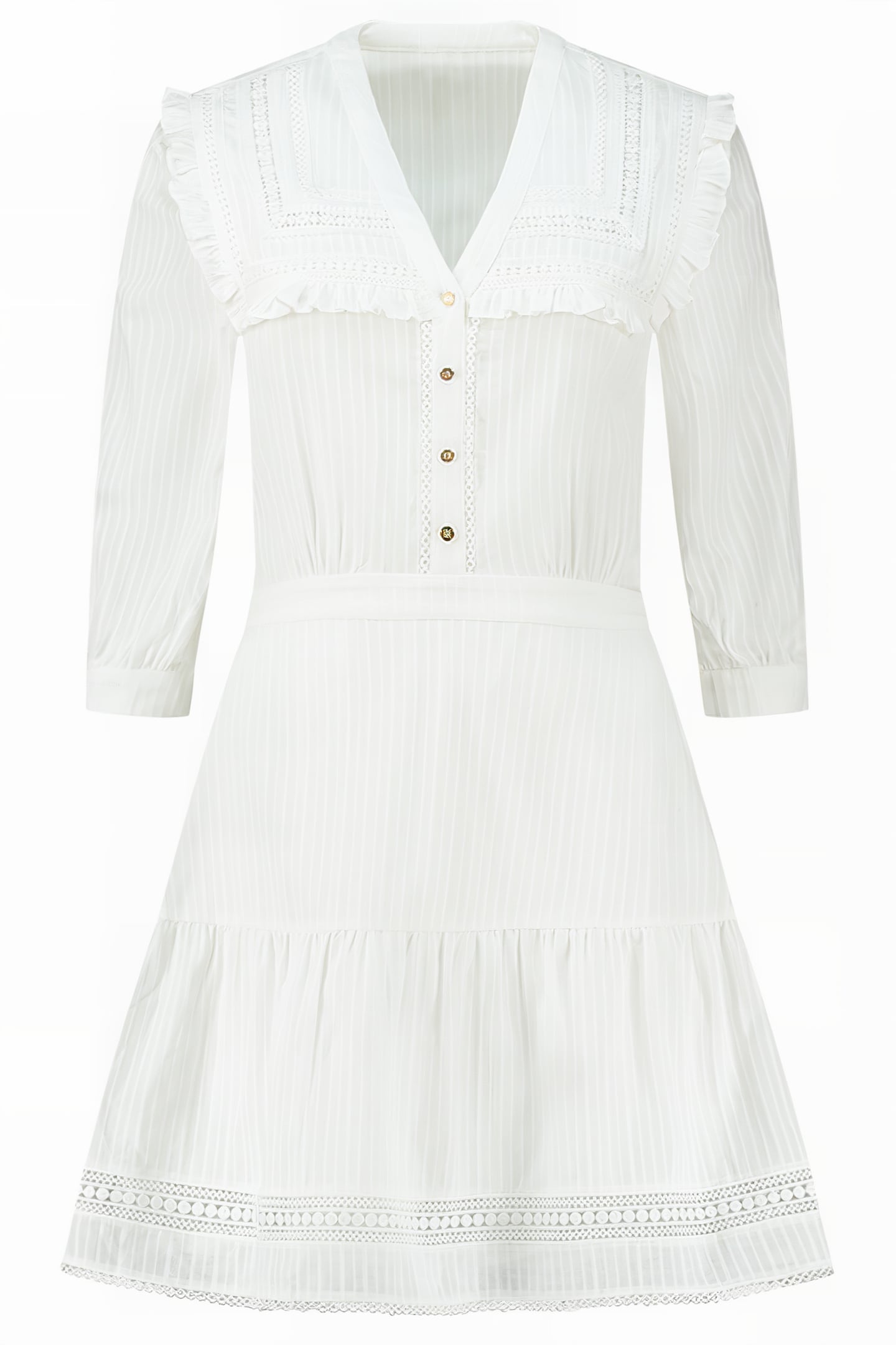 RONNIE DRESS STAR WHITE 1