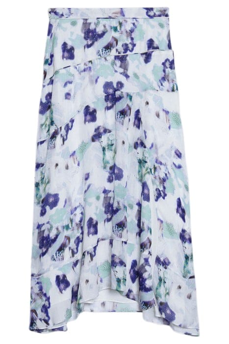 OLLIA SKIRT IN GREEN/PURPLE 5