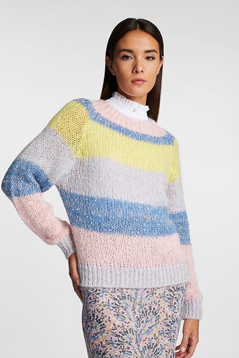 CREW NECK COLOURBLOCK STRIPES ORIGINAL 1