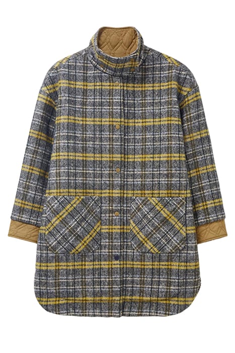 MADDIE REVERSIBLE COAT GREY 1