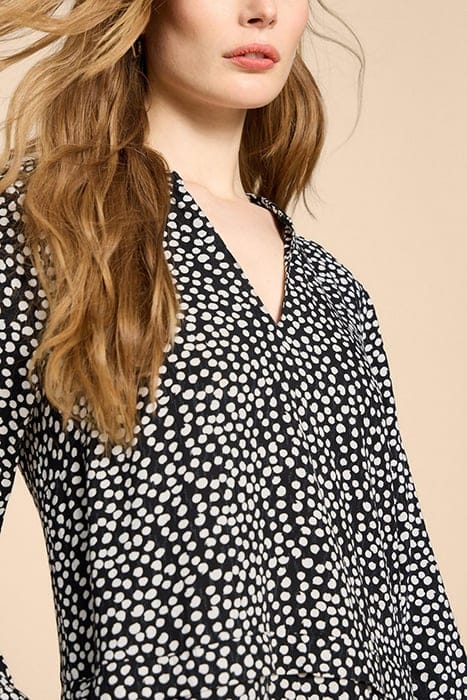 CLOVER ECO VERO DRE BLACK PRINTED 4