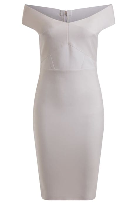 MARCIANO BY GUESS RACHEL BANDAGE DRESS TRUE WHITE 4