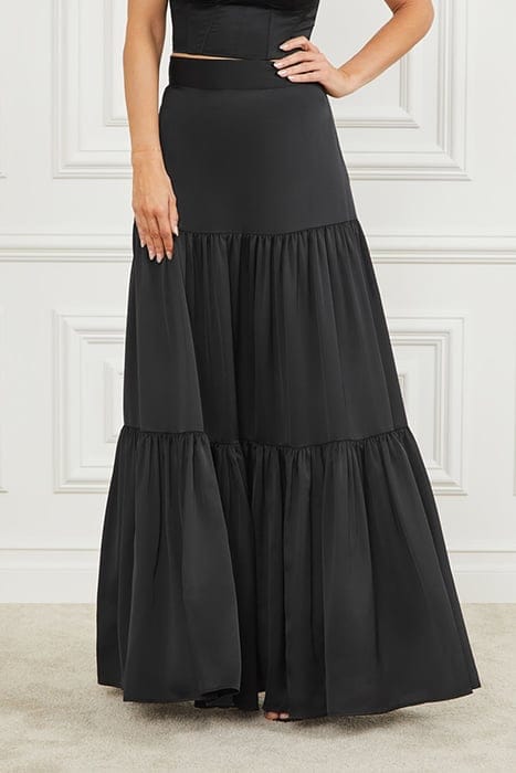 MARCIANO BY GUESS SUSANNE SKIRT SOLID JET BLACK 1