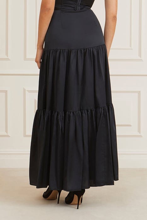 MARCIANO BY GUESS SUSANNE SKIRT SOLID JET BLACK 2