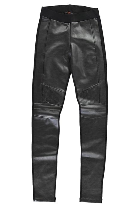 LAUREN PU LEGGING BLACK 1