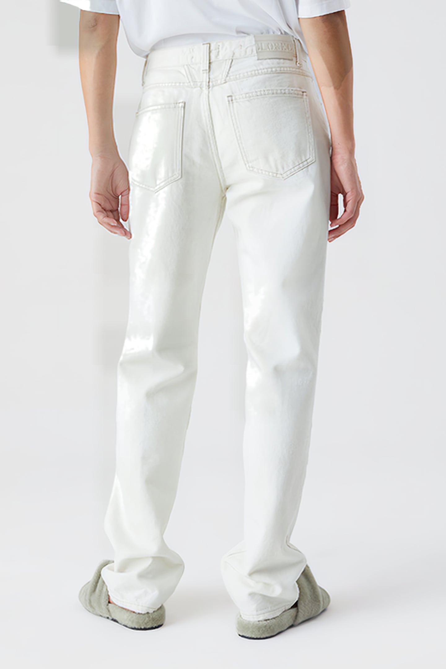 BRISTON JEANS CREME 2
