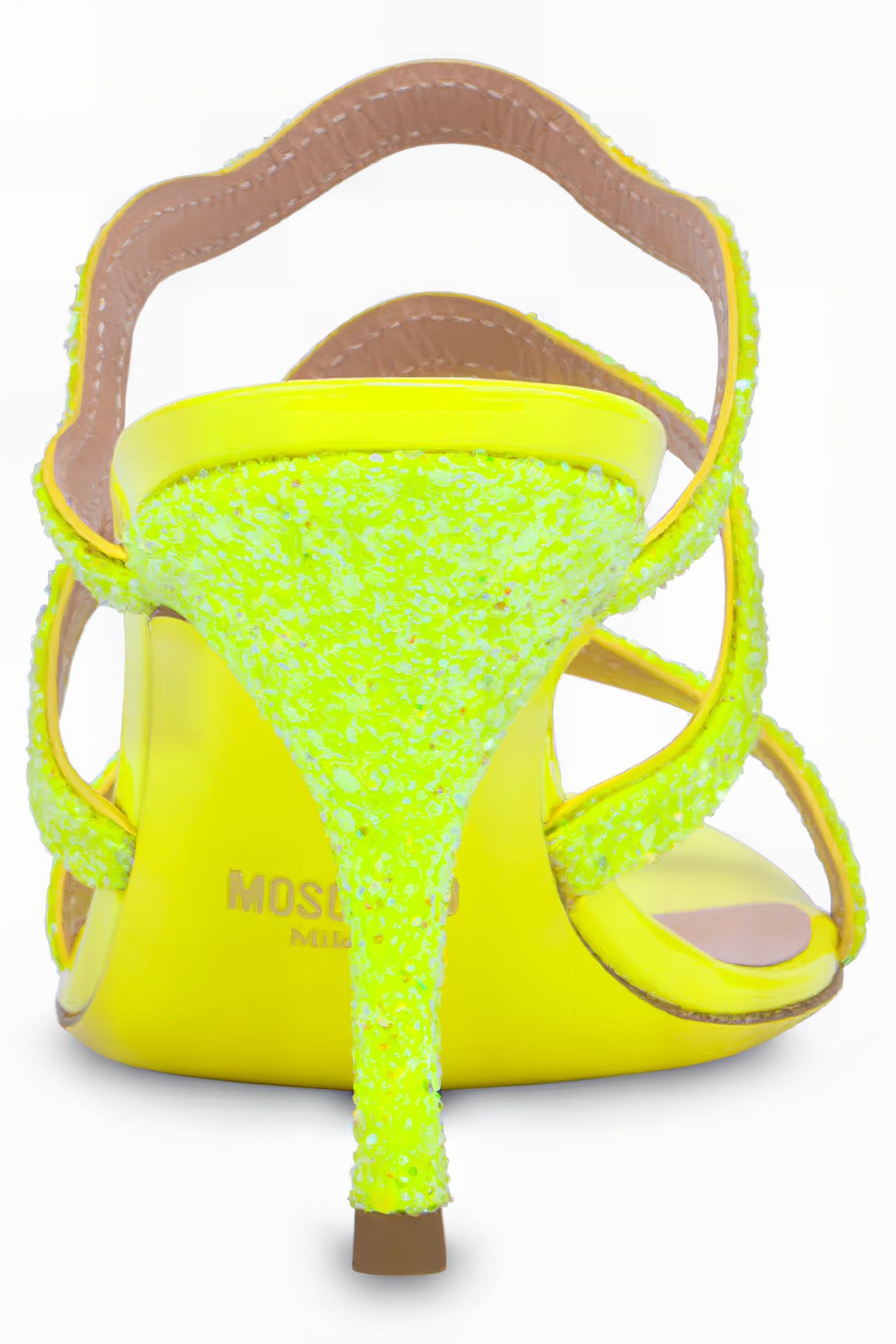 RIC RAC GLITTER SANDALS YELLOW 3