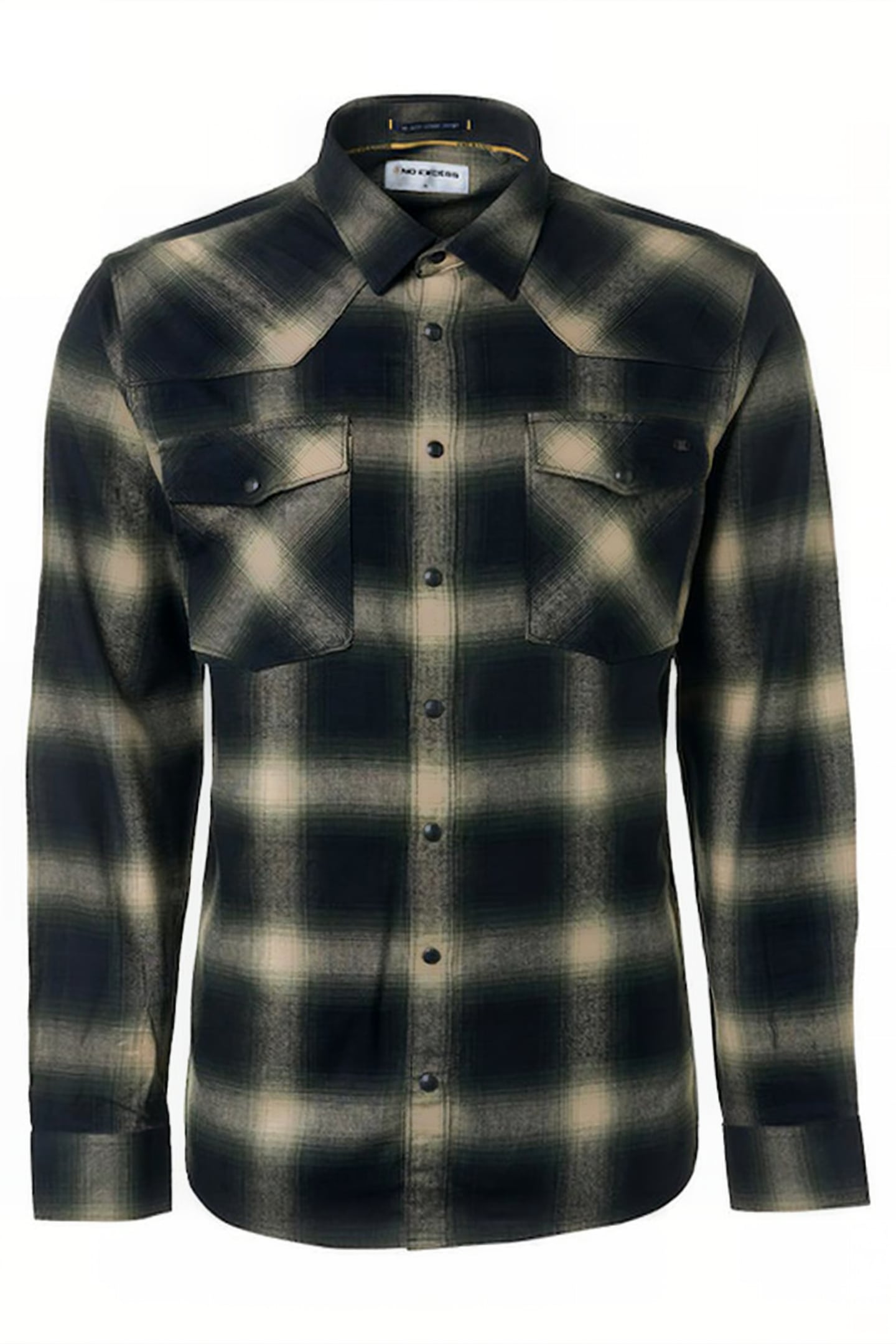 SHIRT CHECK DARK GREEN 4