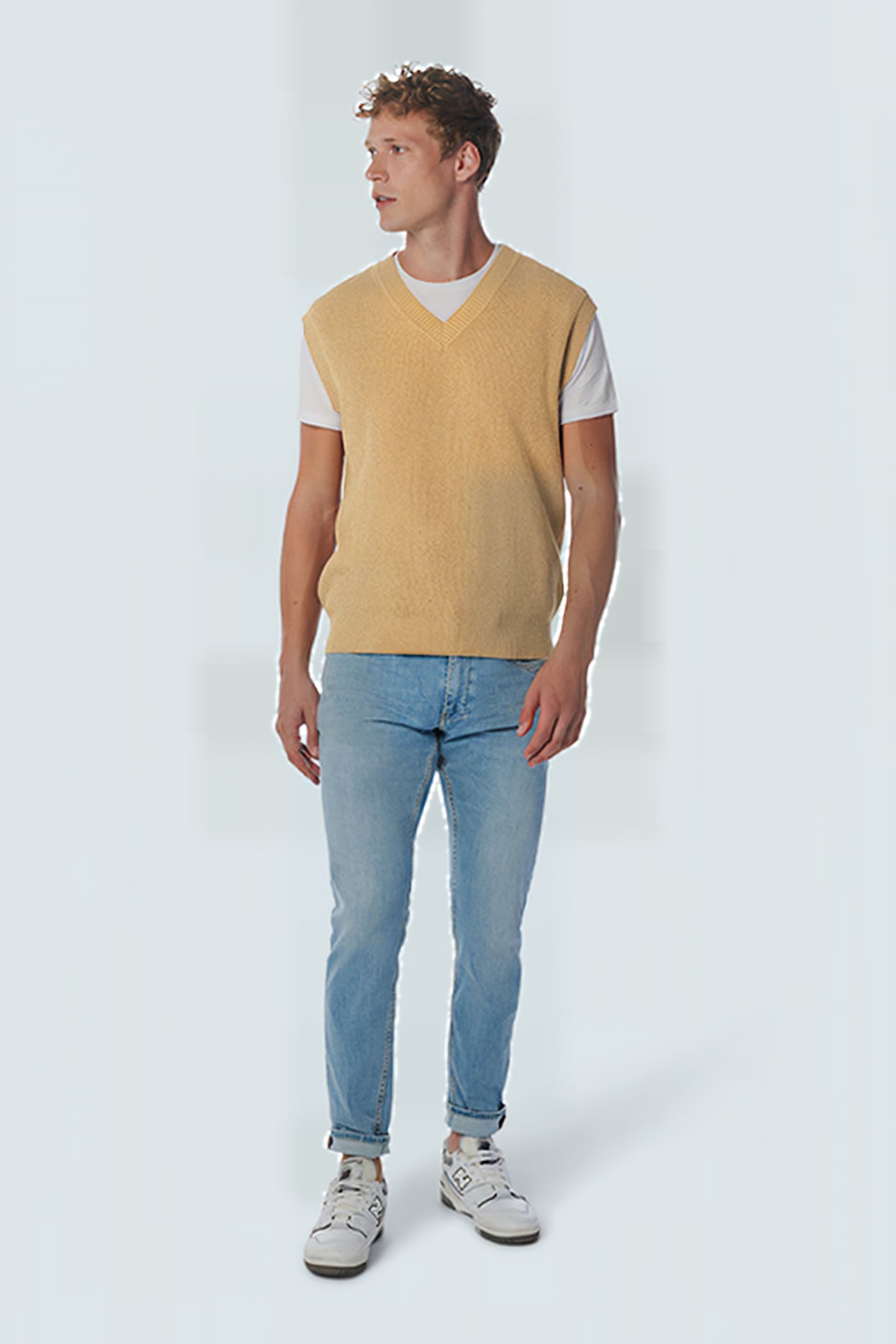 SPENCER V-NECK RIB CHENILLE 2 COLOURED KIT 3