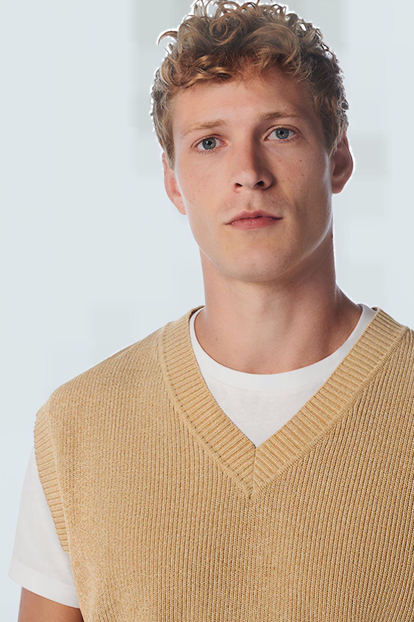 SPENCER V-NECK RIB CHENILLE 2 COLOURED KIT 6