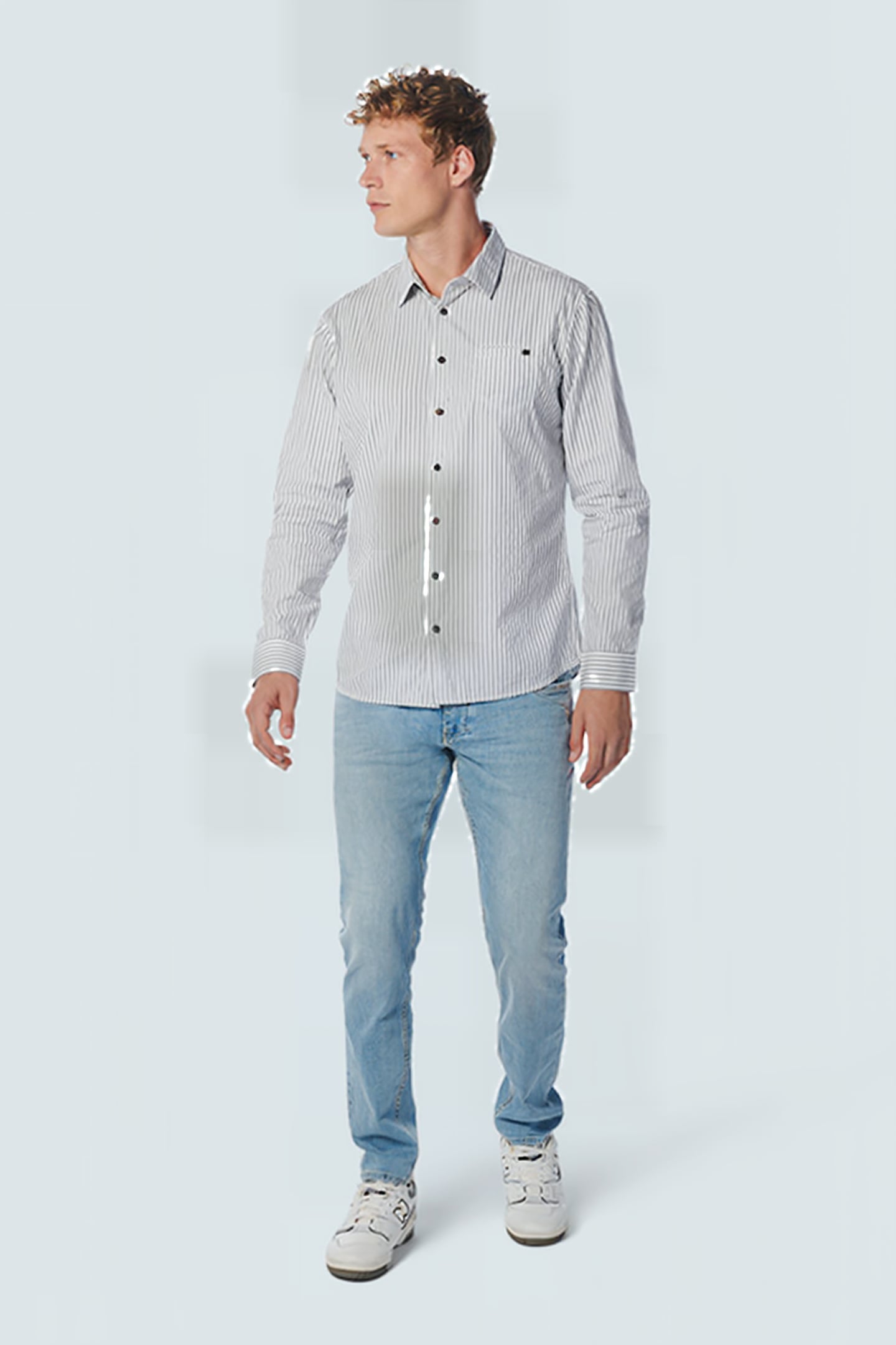 SHIRT STRIPES WHITE 3