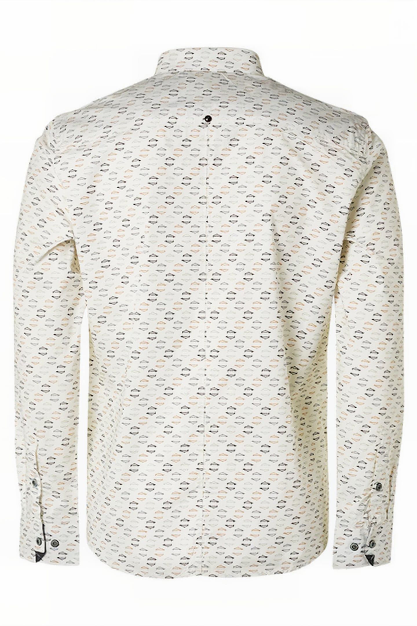SHIRT STRETCH ALLOVER PRINTED LIGHT SEAGREEN 5