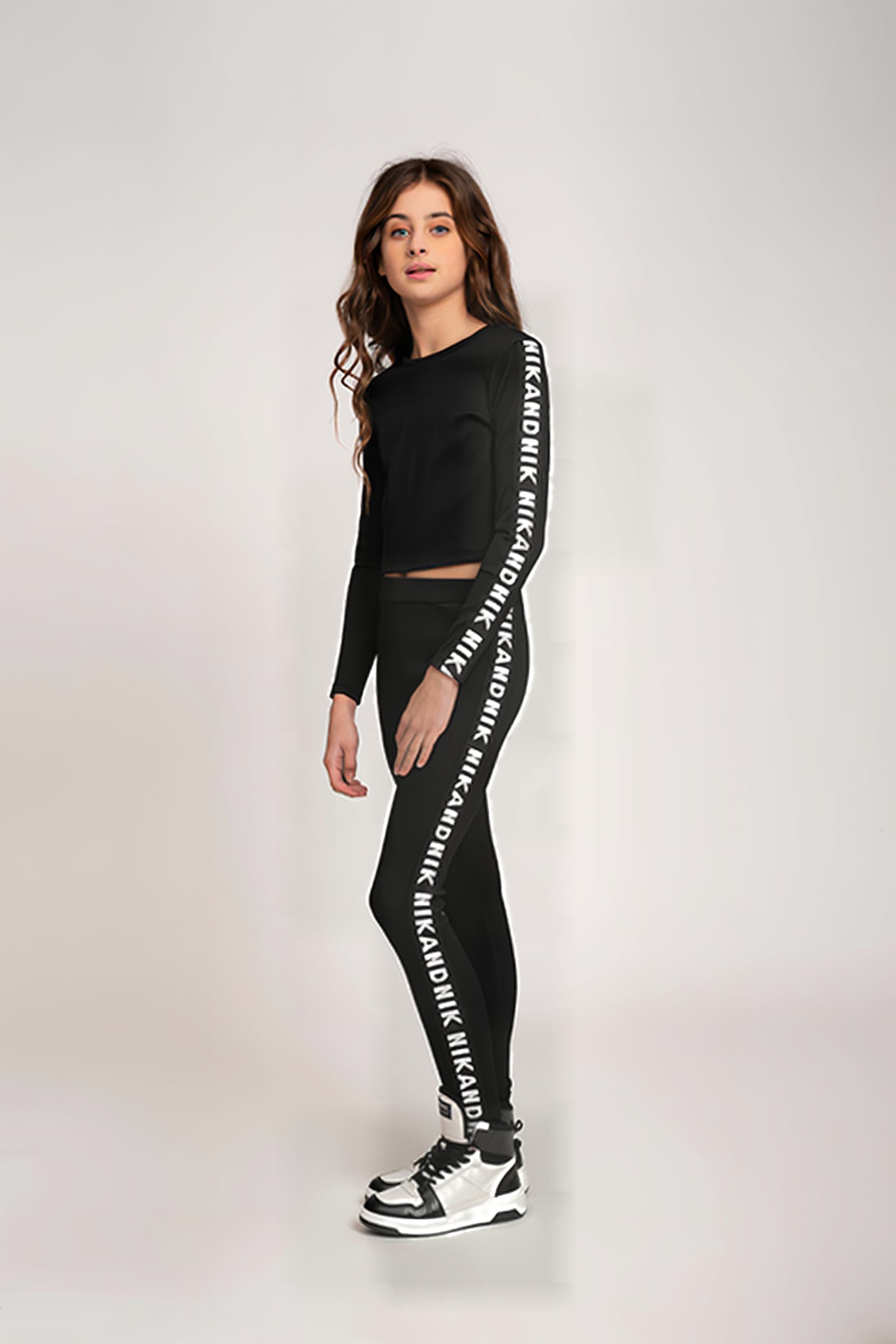 STELLA RIB T-SHIRT BLACK 1