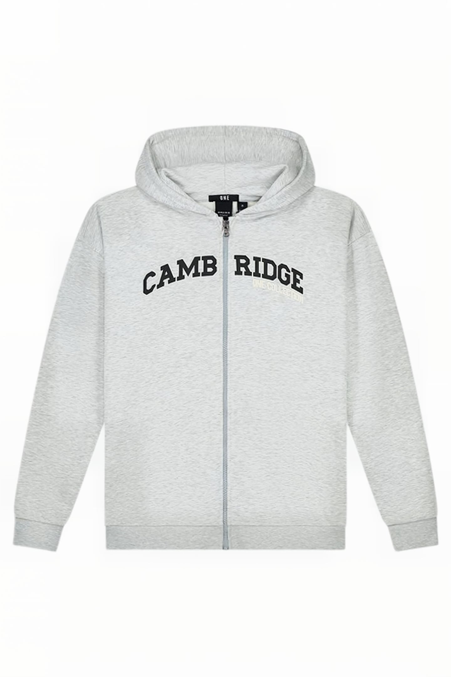 ONE CITY ZIP HOODIE LIGHT GREY MELANGE 3